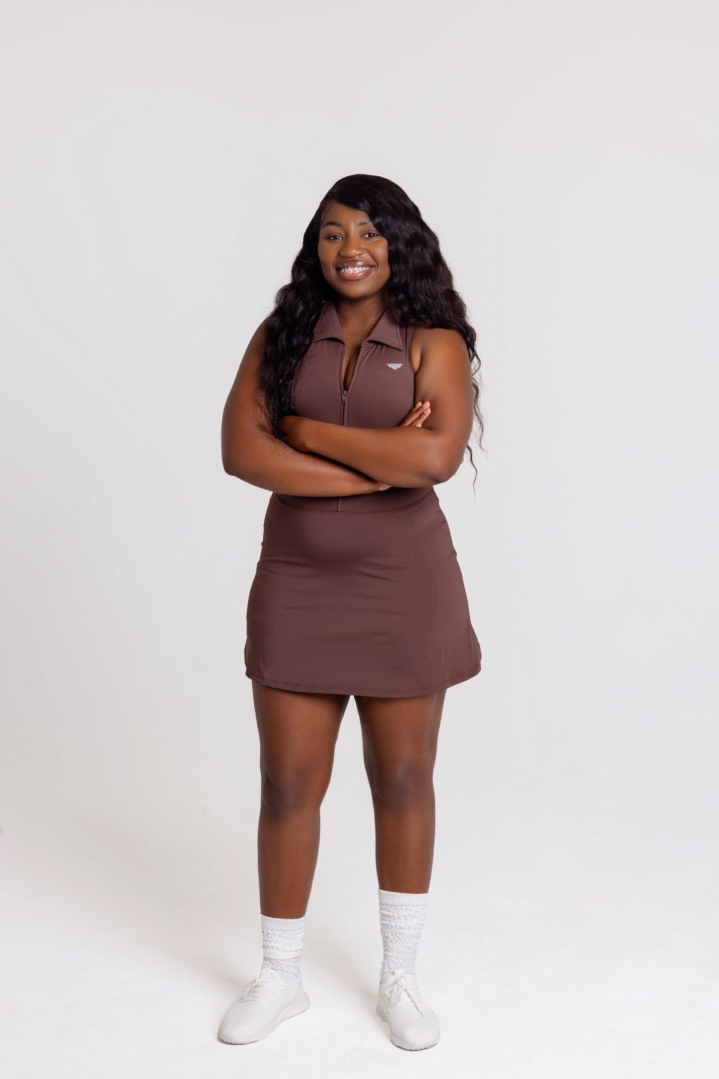 Ace Appeal Zip Tennis Dress