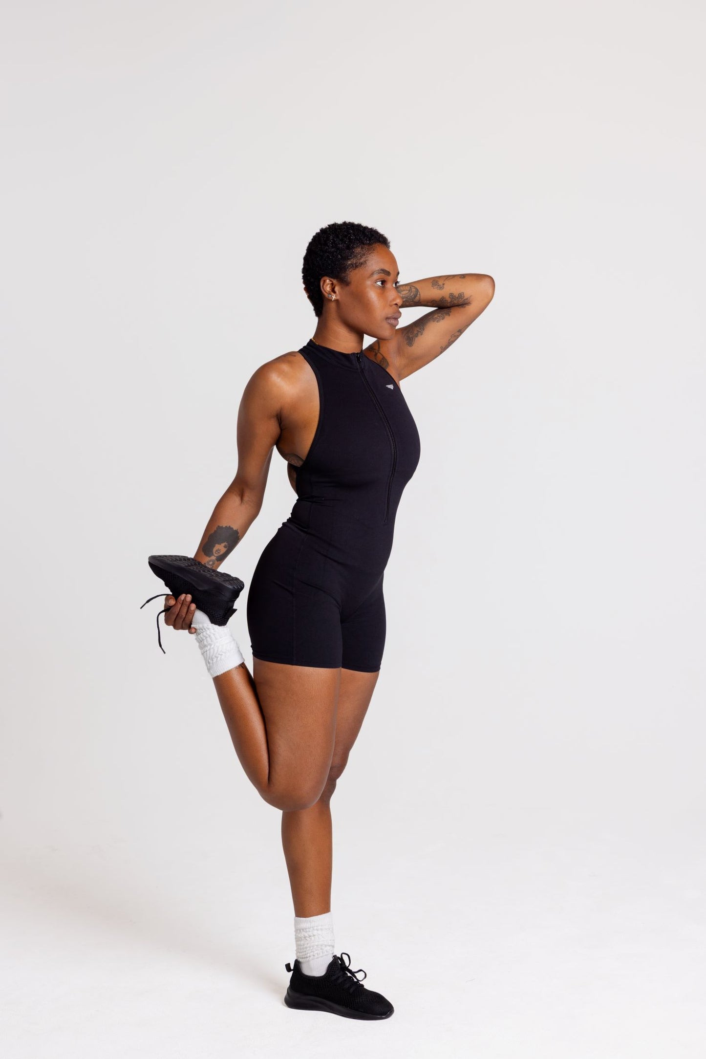 PowerSculpt Zip Romper