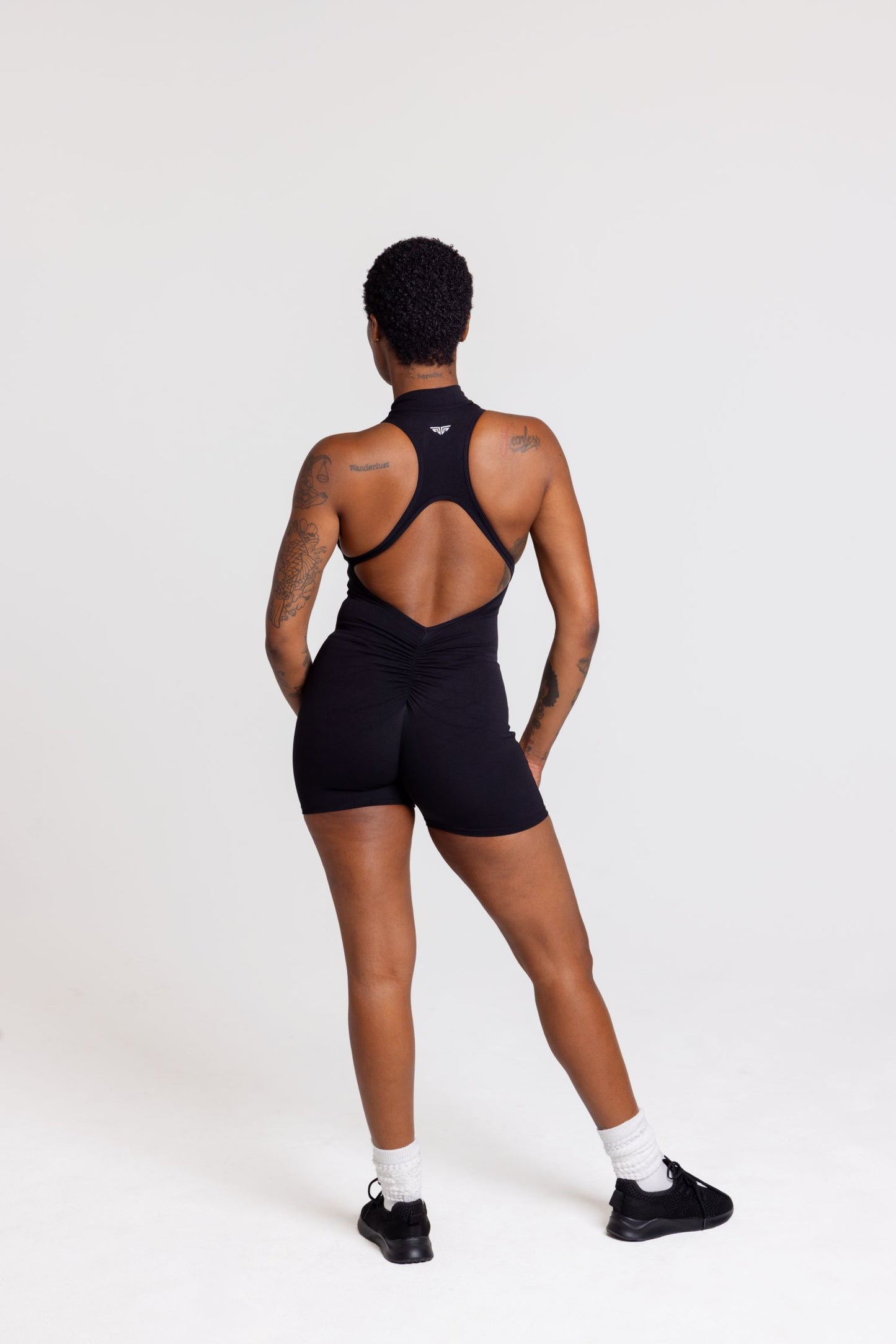PowerSculpt Zip Romper