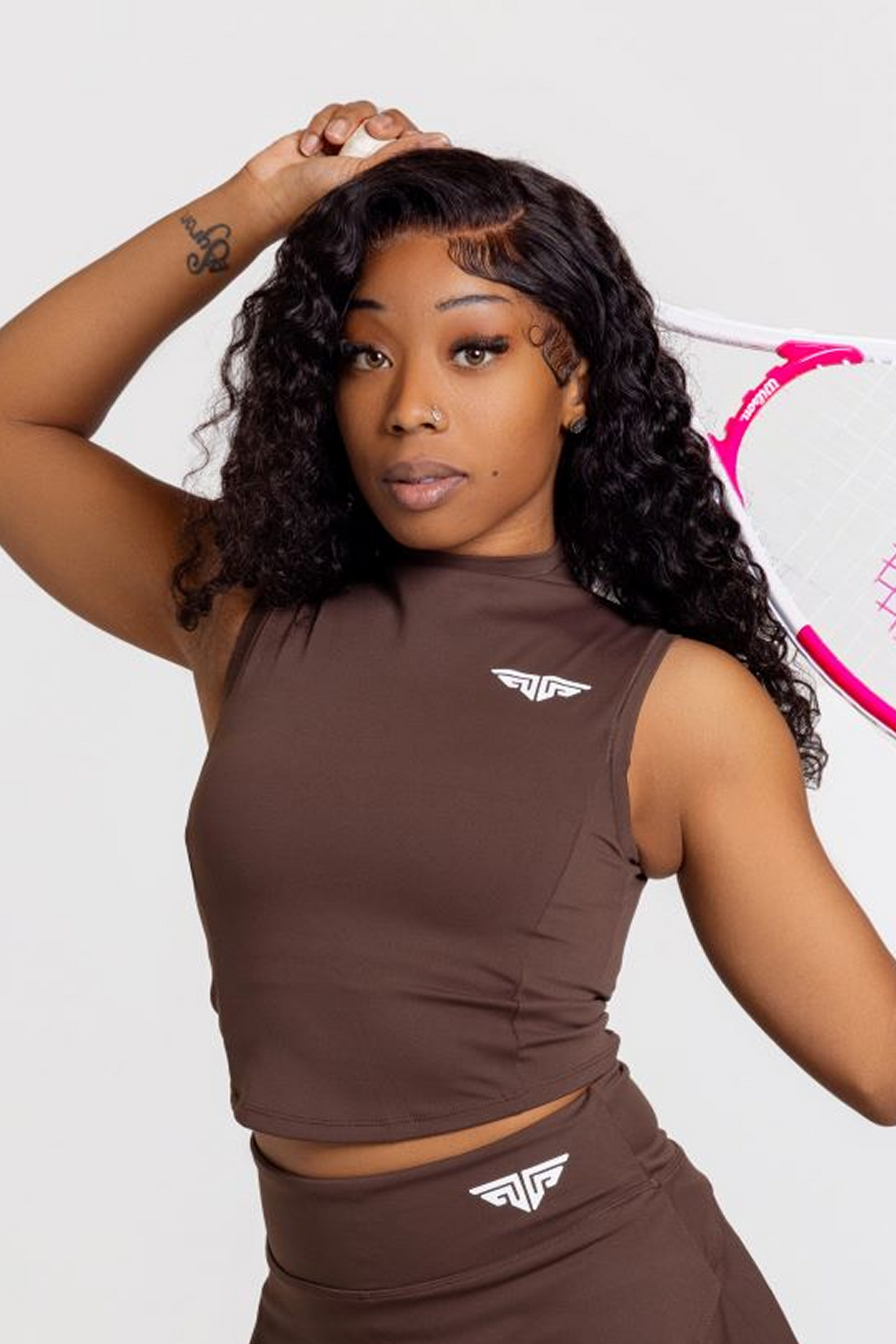 Blush Ace Tennis Set (Top)