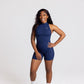 PowerSculpt Zip Romper