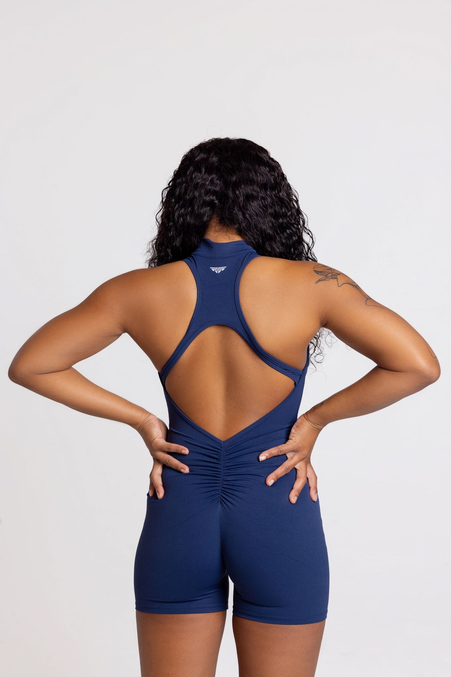 PowerSculpt Zip Romper