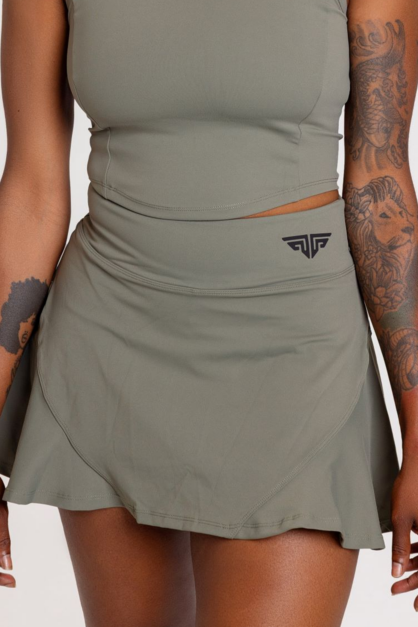 Blush Ace Tennis Set (Skirt)