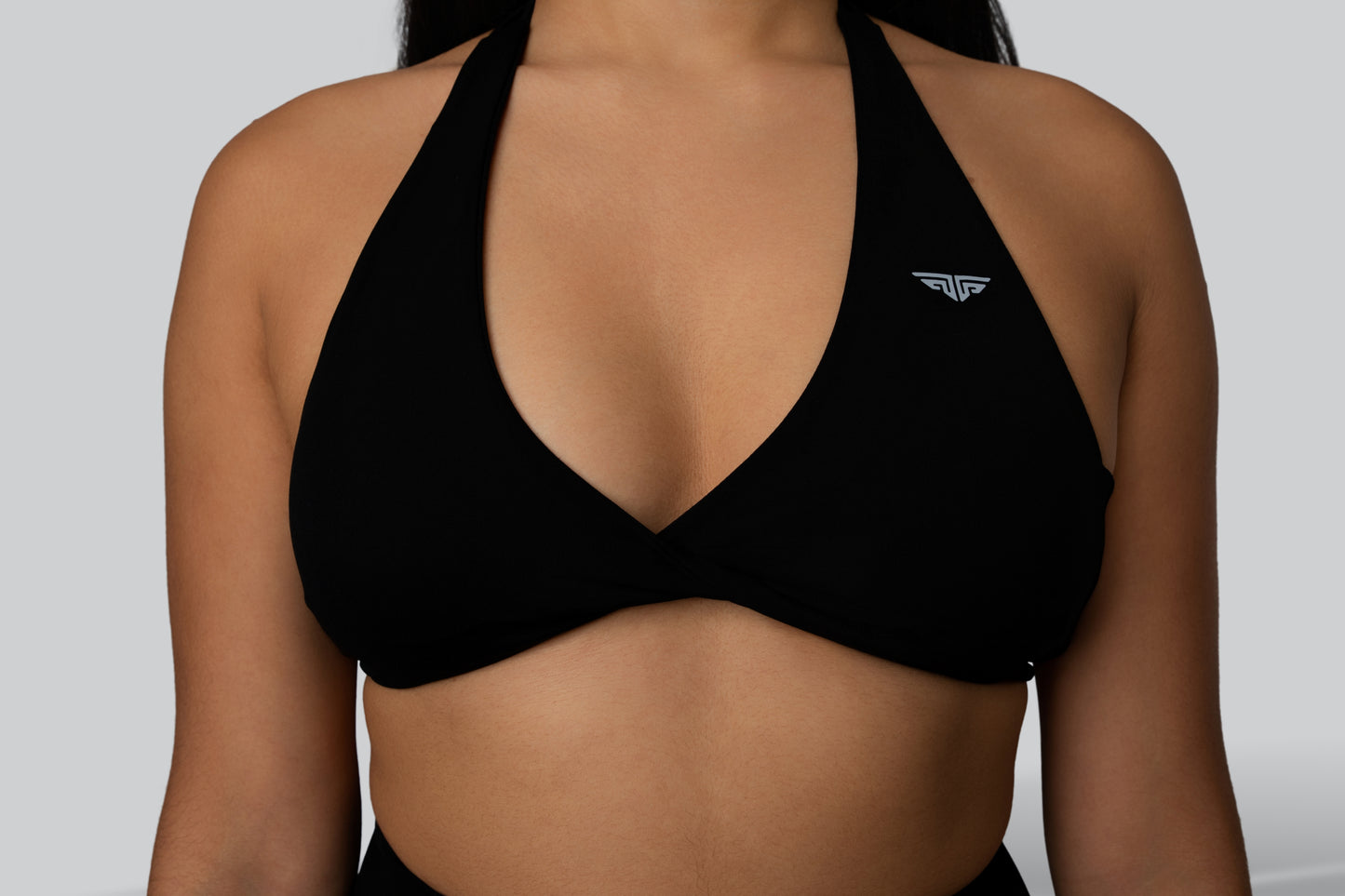 Fierce Twist Halter Bra