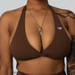 Fierce Twist Halter Bra