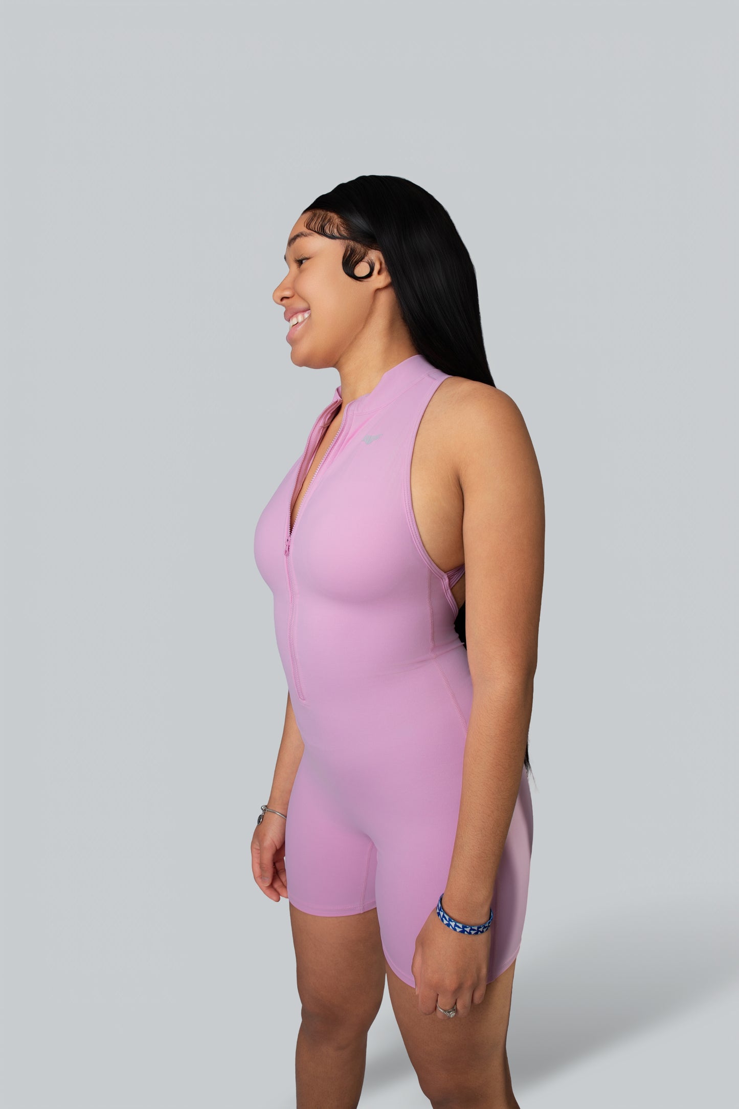 PowerSculpt Zip Romper
